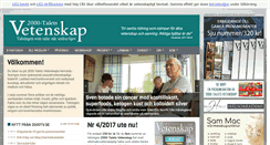 Desktop Screenshot of 2000taletsvetenskap.nu